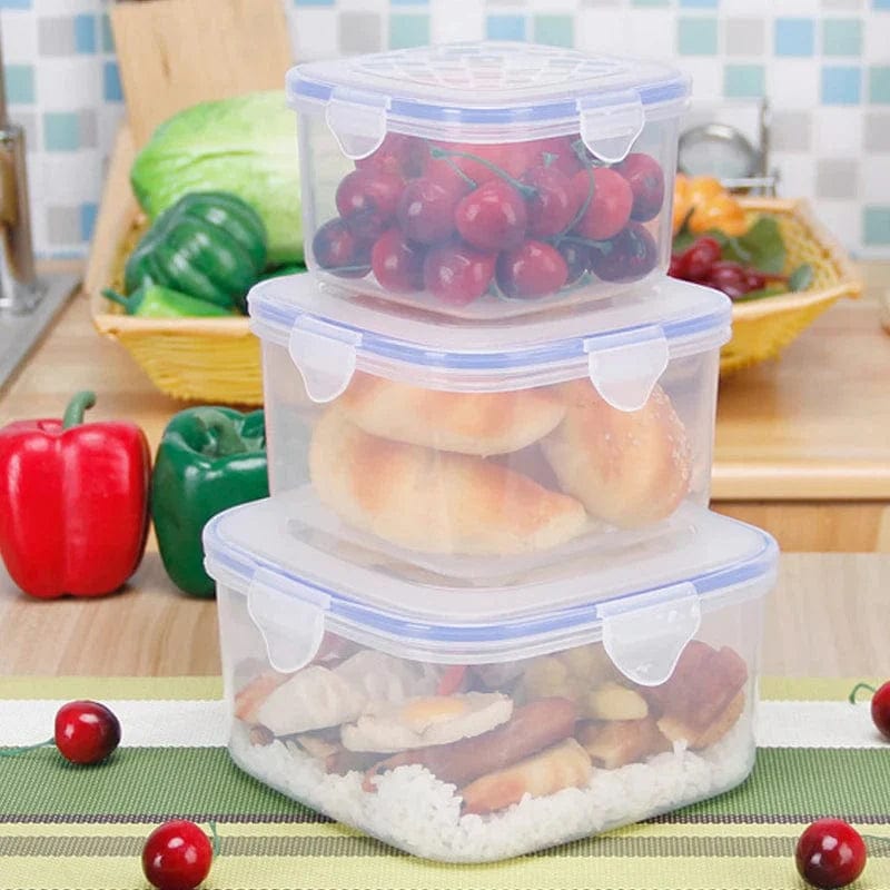 Plastikowe pudełko na lunch dla dzieci, 6 rozmiarów - ekologiczne, do mikrofalówki, hermetyczne Cuisine Pratique Polska