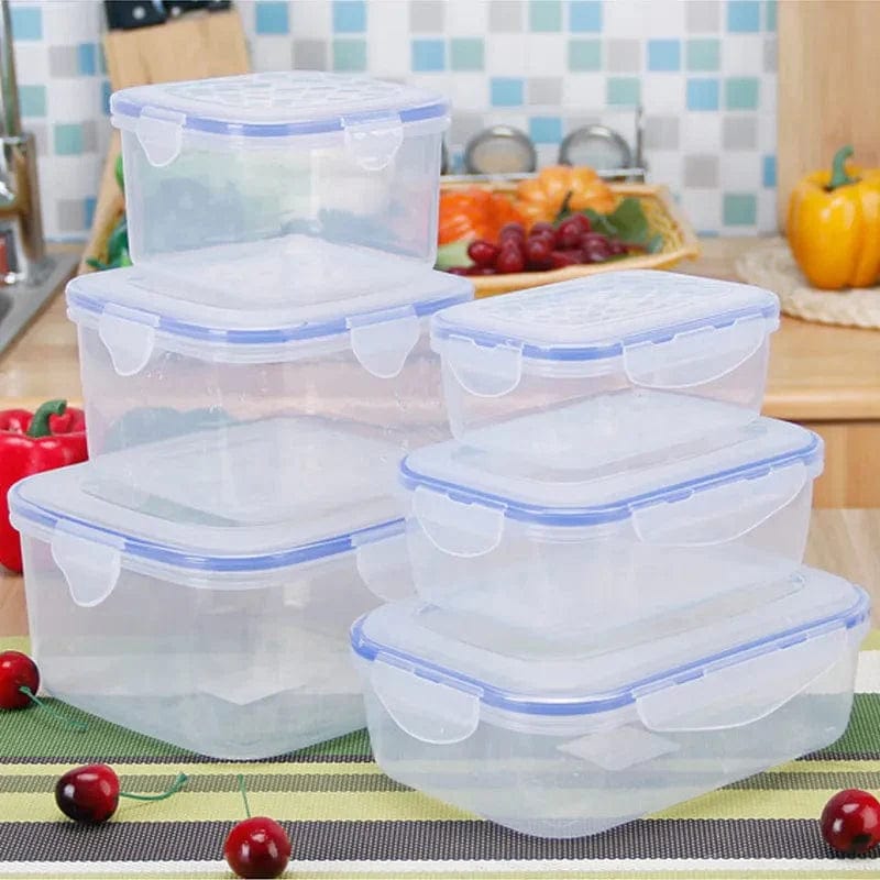 Plastikowe pudełko na lunch dla dzieci, 6 rozmiarów - ekologiczne, do mikrofalówki, hermetyczne Cuisine Pratique Polska