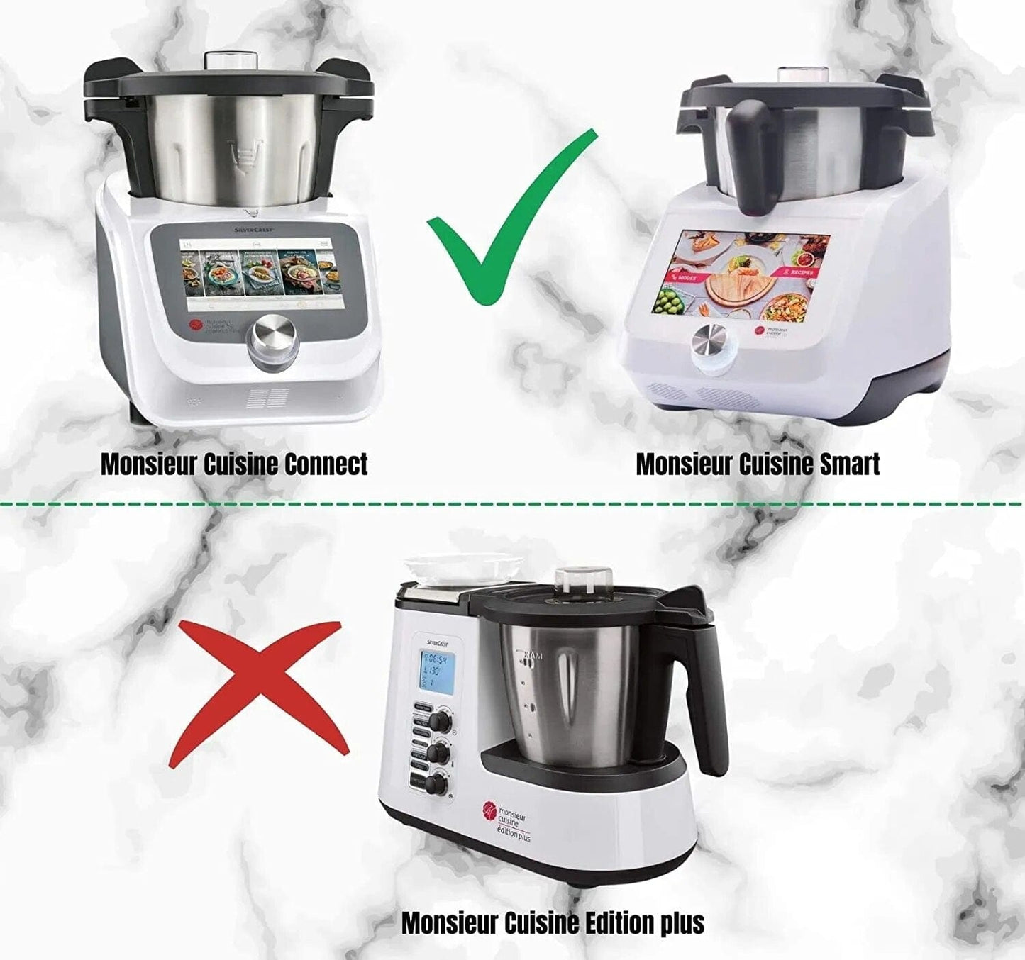 Pokrowce na noże dla Monsieur Cuisine Cuisine Pratique Polska