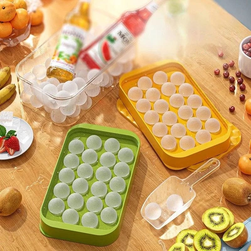Praktyczna i innowacyjna tacka na kostki lodu 22 okrągłe kostki lodu Cuisine Pratique Polska