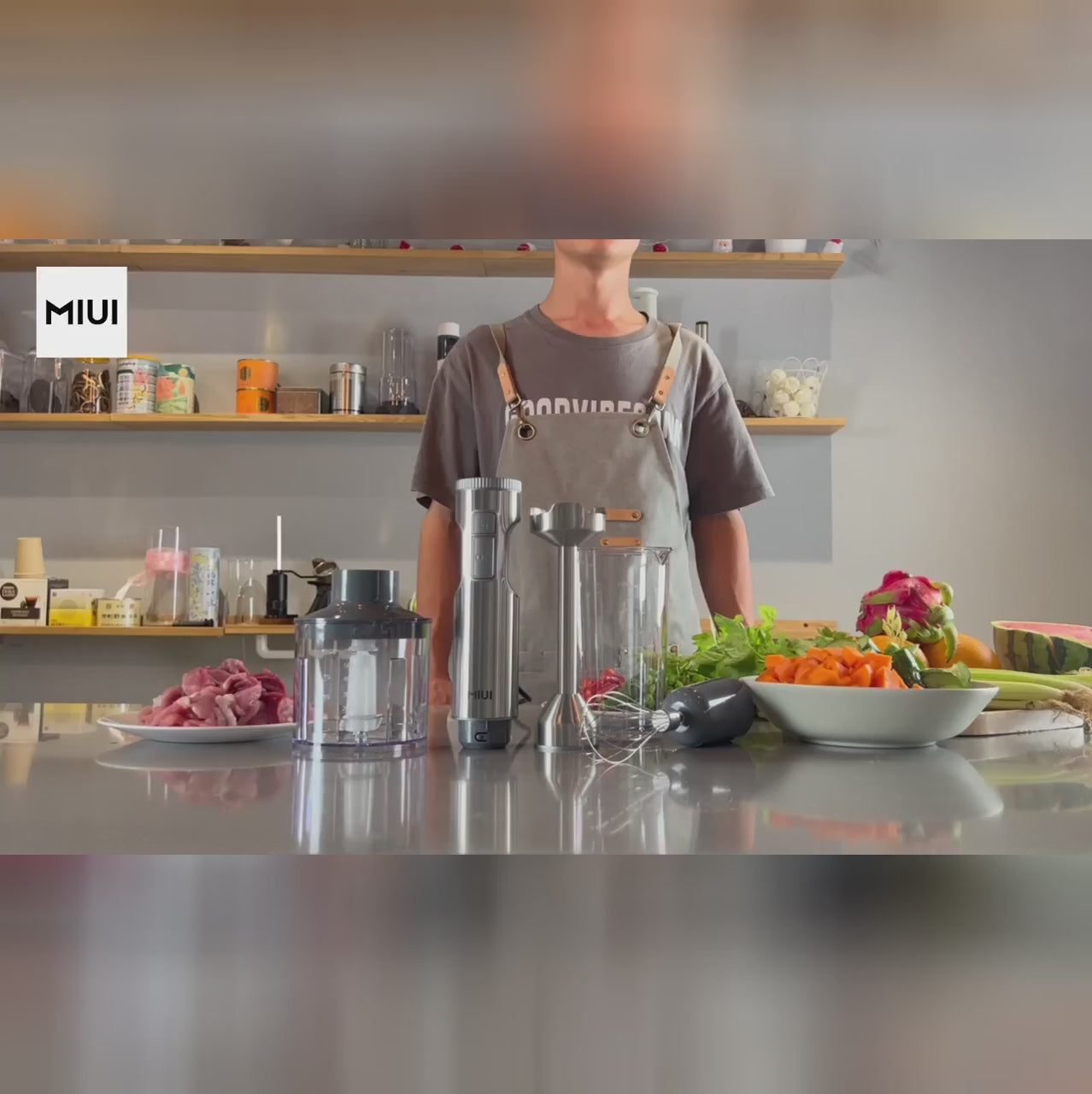 Wydajny 14-biegowy blender ręczny
