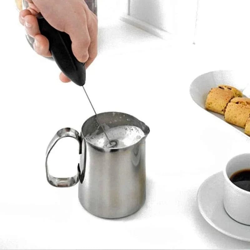 Przenośny elektryczny spieniacz do mleka do cappuccino i koktajli mlecznych Cuisine Pratique Polska