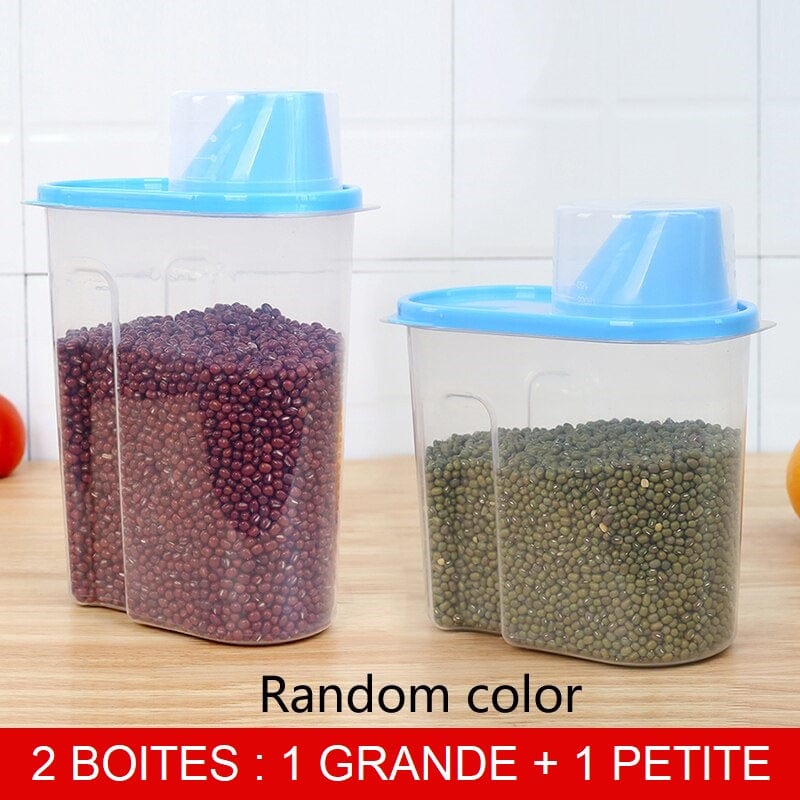 Puszki do przechowywania składników 2 pudełka: 1 duże + 1 małe Cuisine Pratique Polska