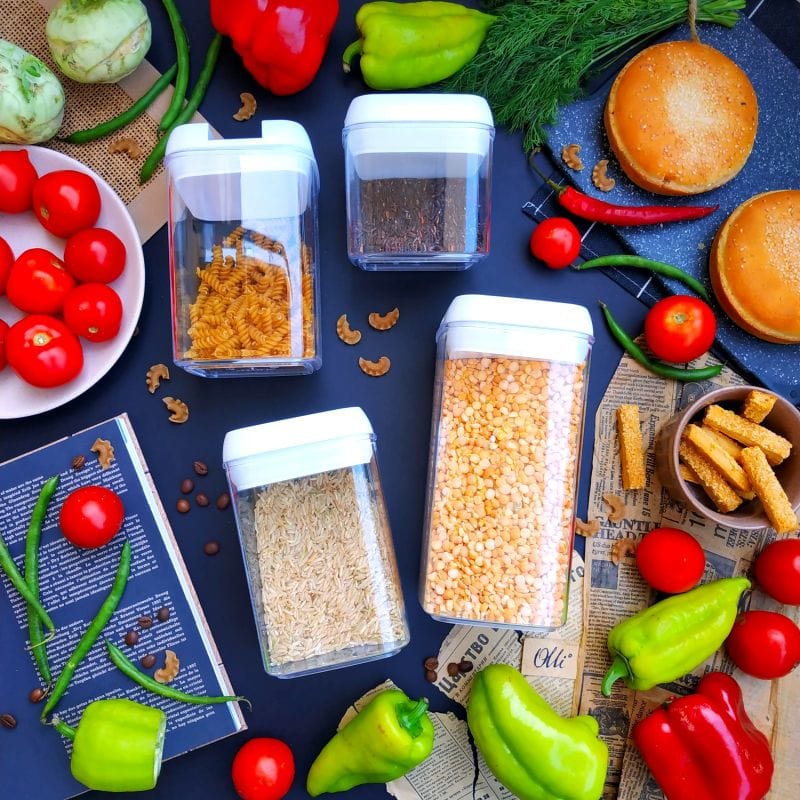 Puszki do przechowywania żywności i składników (zestaw 6 sztuk) Tytuł domyślny Cuisine Pratique Polska