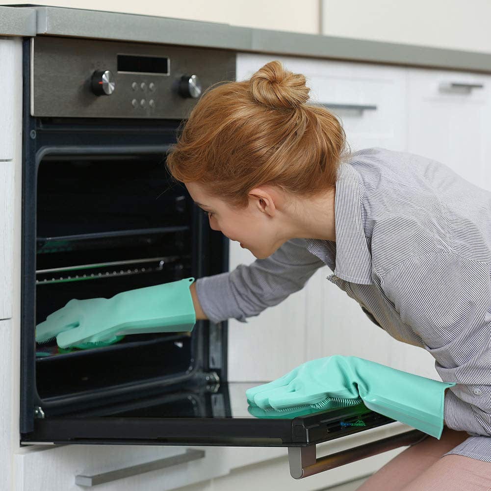 Rękawice do mycia naczyń z wbudowanymi szczotkami Cuisine Pratique Polska