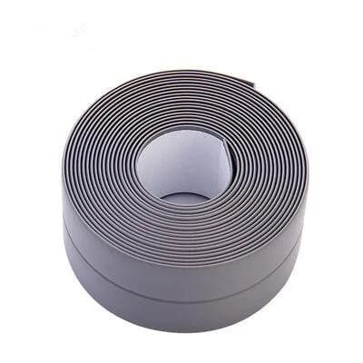 Samoprzylepna taśma uszczelniająca do łazienek i kuchni Szary / 1 m x 3,8 cm Cuisine Pratique Polska