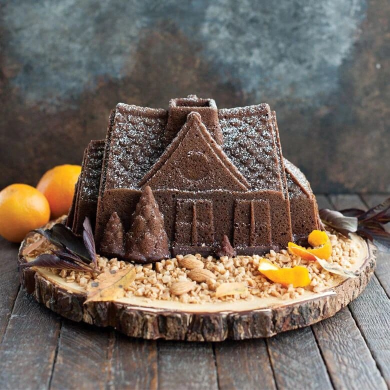 Silikonowa foremka 3D Christmas Chalet Tytuł domyślny Cuisine Pratique Polska