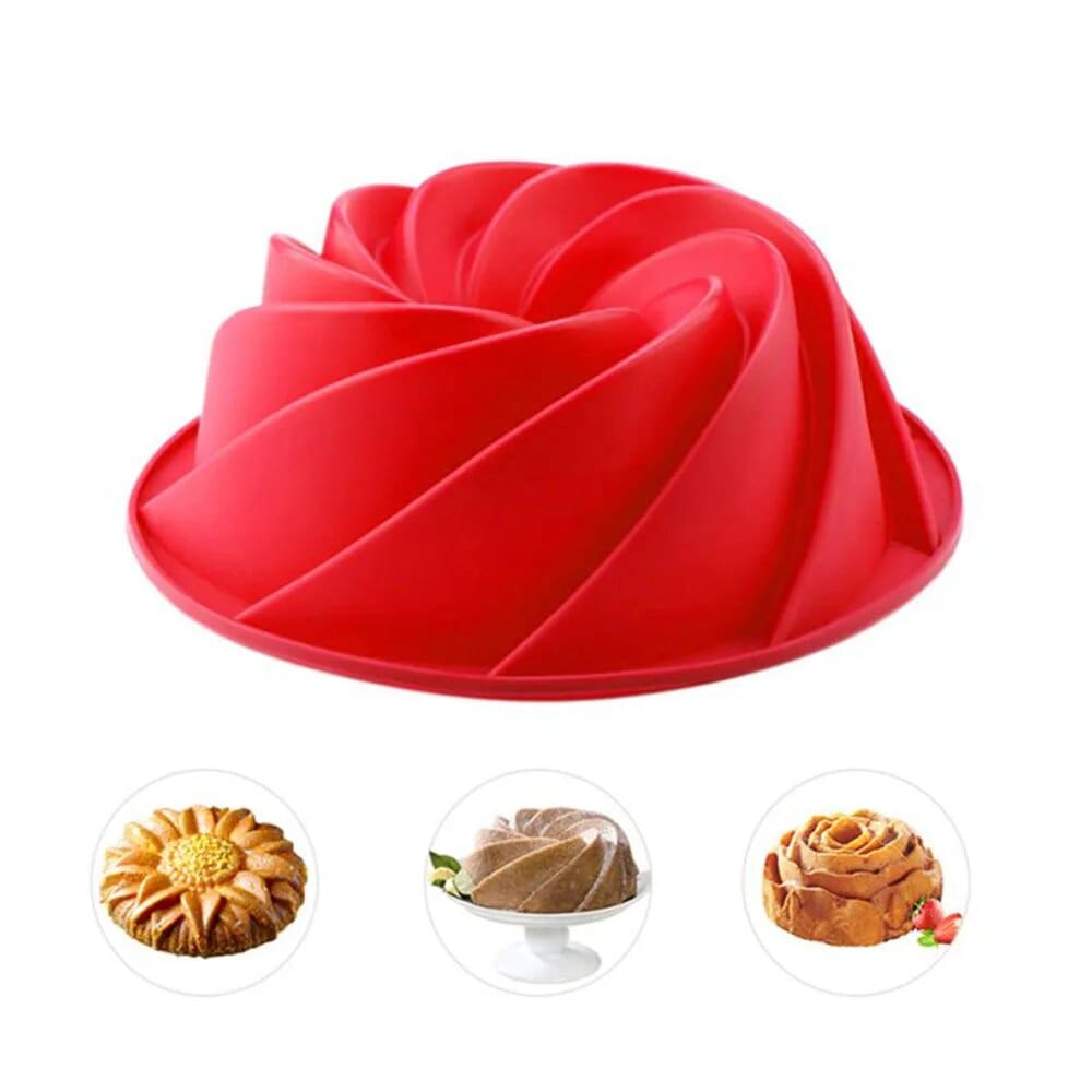 Silikonowa forma do ciast 3D - Cyklon Cuisine Pratique Polska