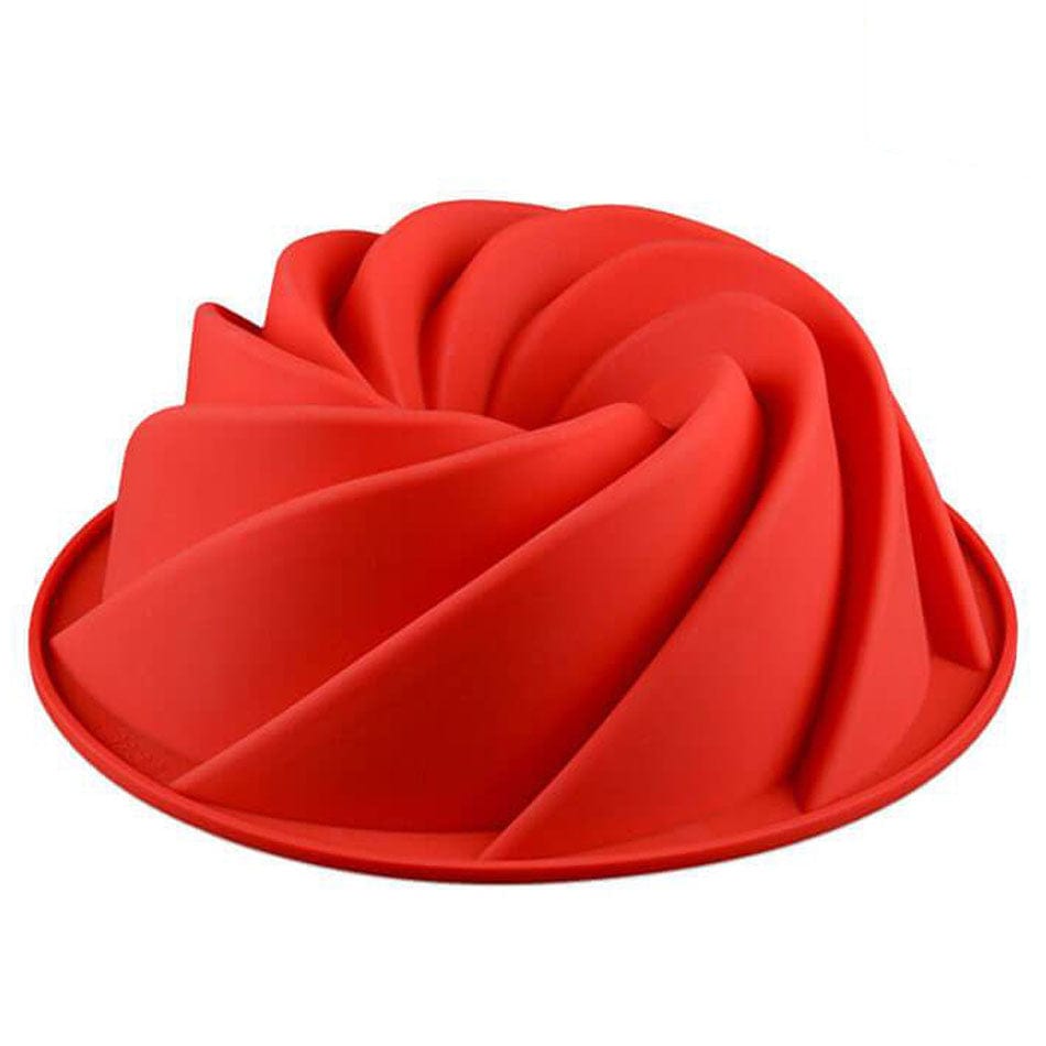 Silikonowa forma do ciast 3D - Cyklon Czerwony Cuisine Pratique Polska