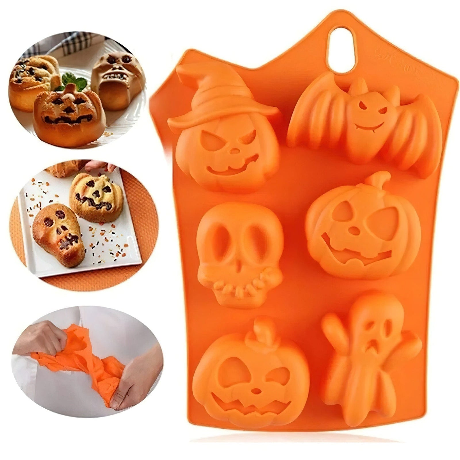 Silikonowa forma do ciasta na Halloween Tytuł domyślny Cuisine Pratique Polska