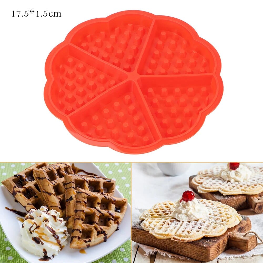Silikonowa forma do gofrów Cuisine Pratique Polska