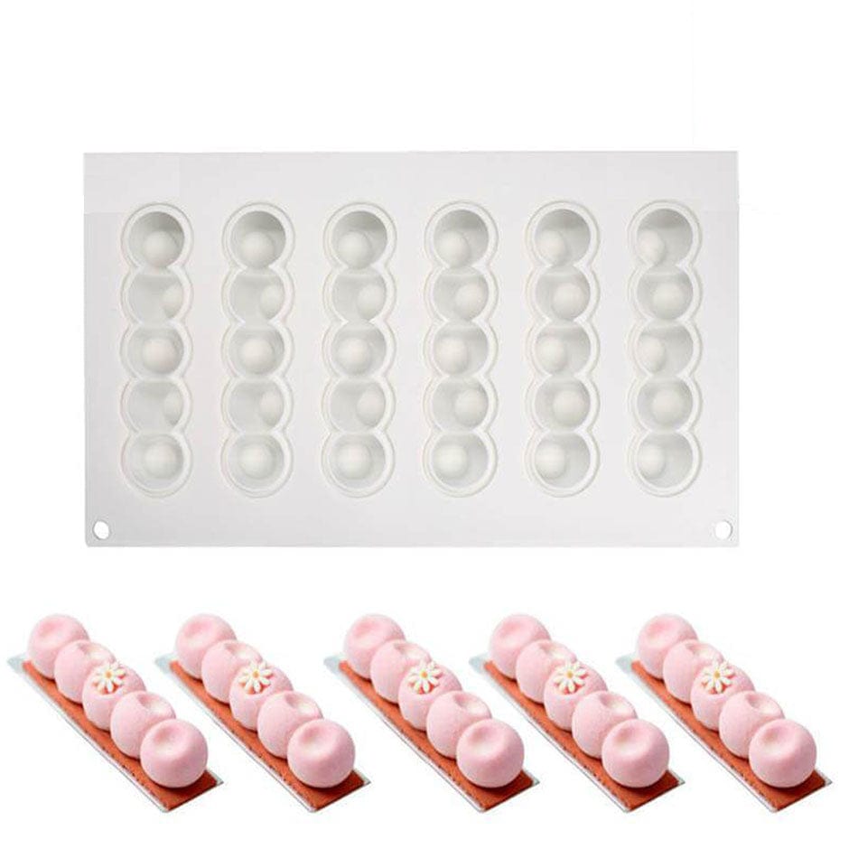 Silikonowa wielopostaciowa forma do ciast 3D Bąbelki 3D Cuisine Pratique Polska