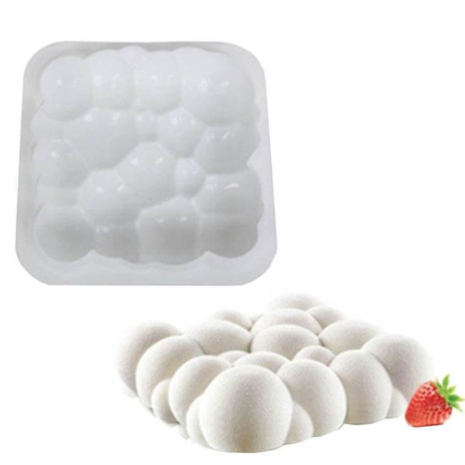 Silikonowa wielopostaciowa forma do ciast 3D Chmura 3D Cuisine Pratique Polska