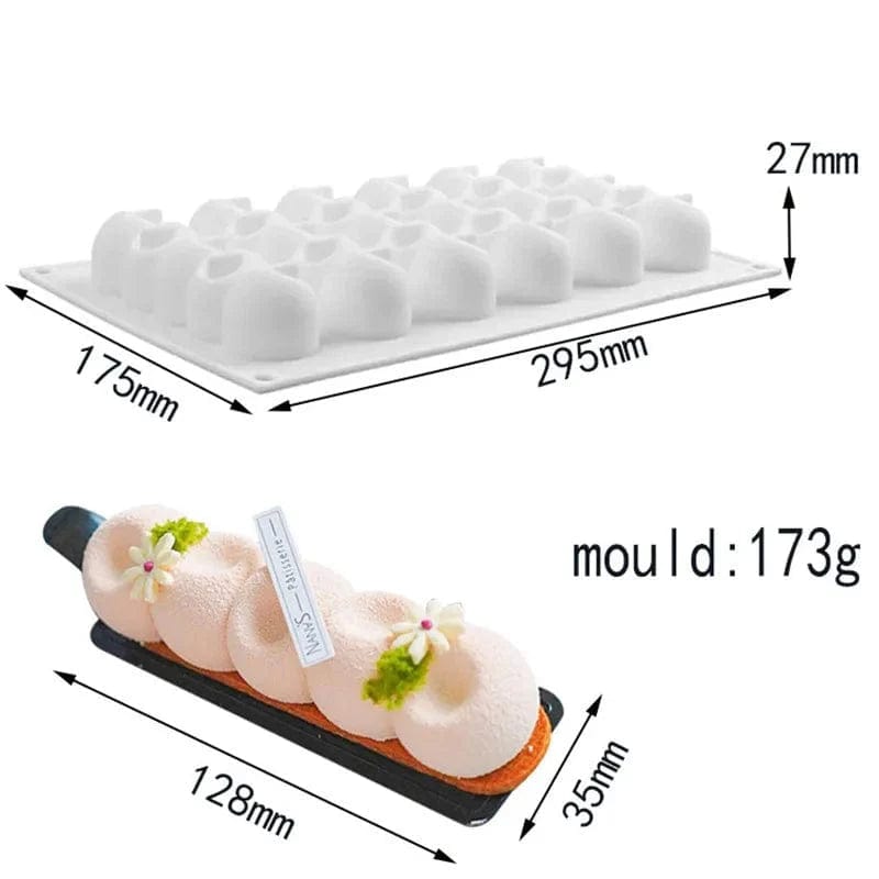 Silikonowa wielopostaciowa forma do ciast 3D Cuisine Pratique Polska