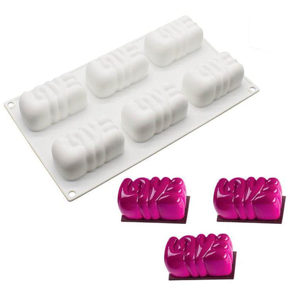 Silikonowa wielopostaciowa forma do ciast 3D Love 3D Cuisine Pratique Polska