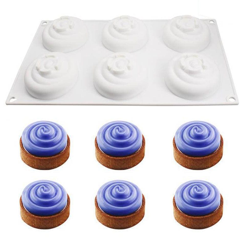 Silikonowa wielopostaciowa forma do ciast 3D Obrotowy blat 3D Cuisine Pratique Polska