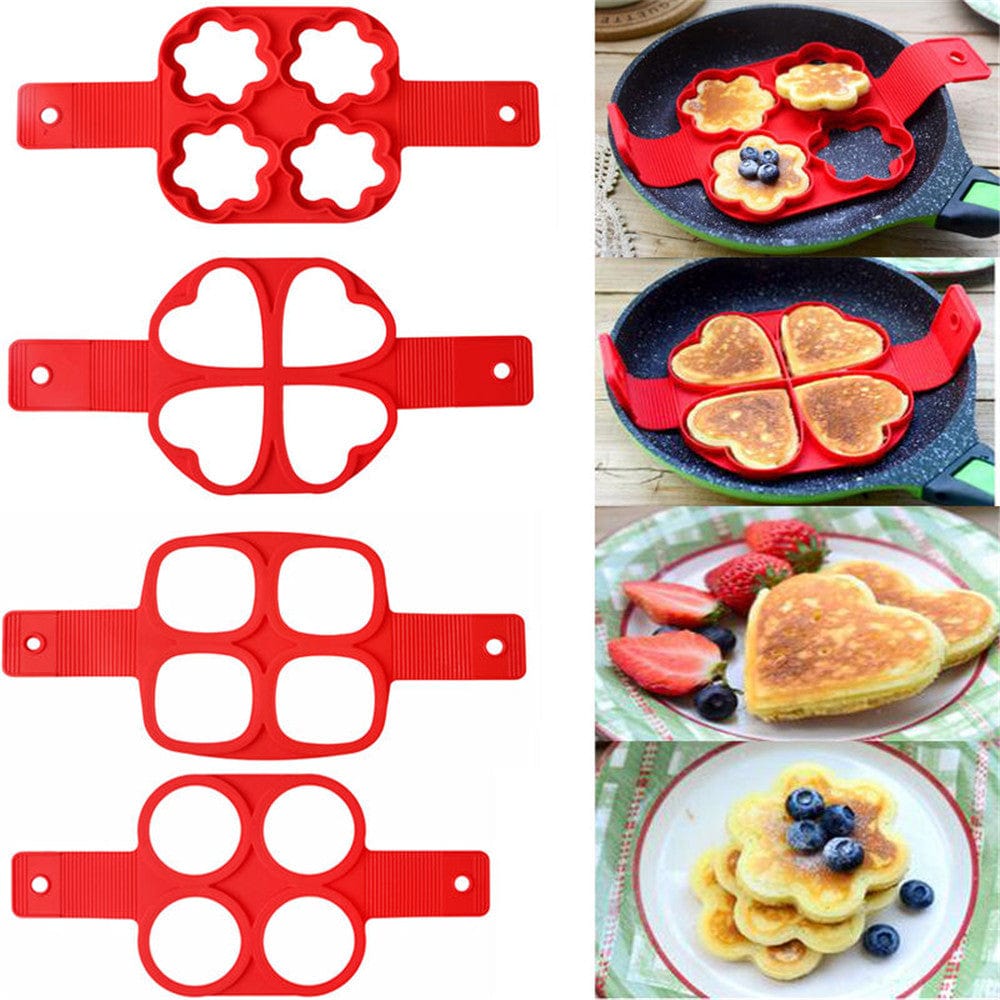 Silikonowe foremki do naleśników w różnych kształtach Cuisine Pratique Polska
