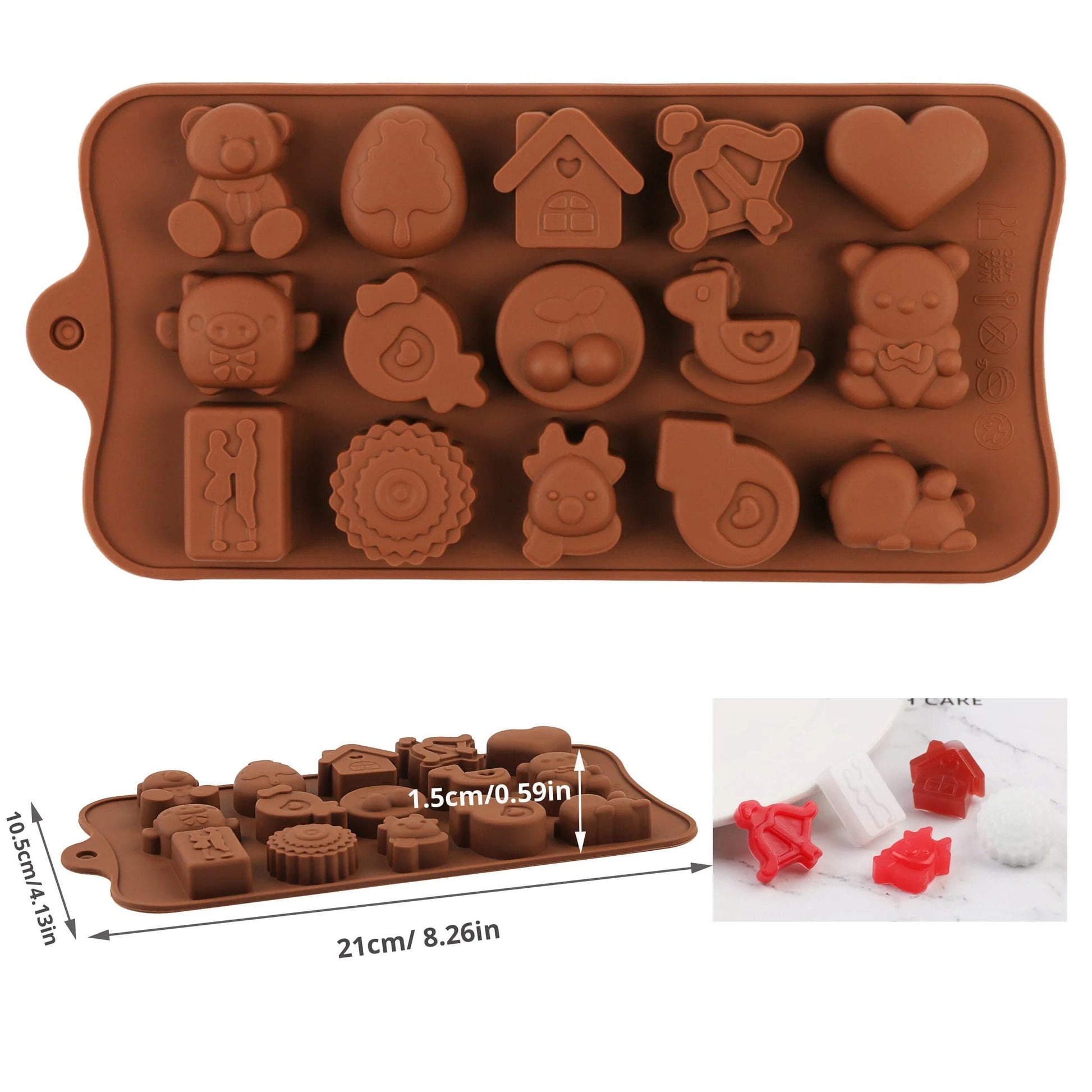 Silikonowe formy do czekolady Cuisine Pratique Polska