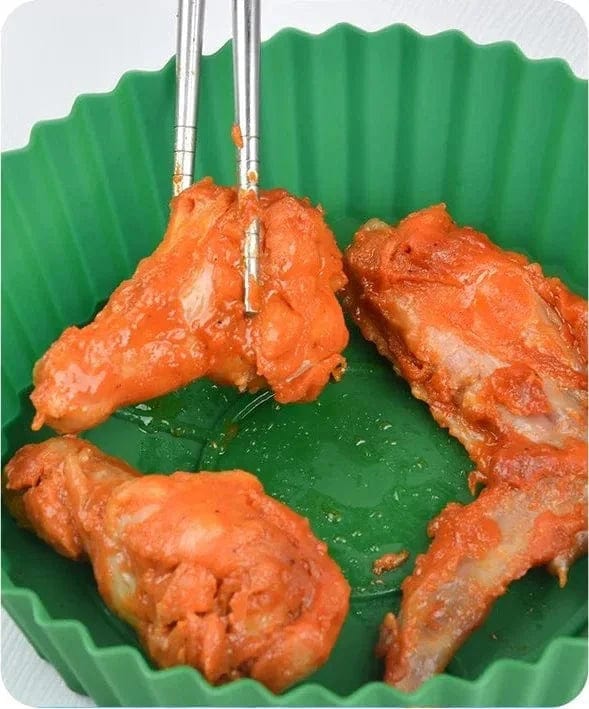 Silikonowe koszyki do frytownic bezolejowych (zestaw 2 sztuk) Tytuł domyślny Cuisine Pratique Polska