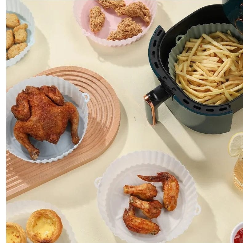 Silikonowe koszyki do frytownic bezolejowych (zestaw 2 sztuk) Tytuł domyślny Cuisine Pratique Polska