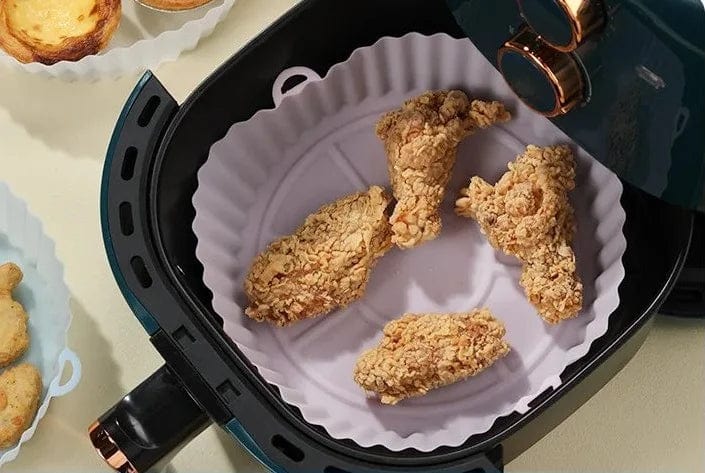 Silikonowe koszyki do frytownic bezolejowych (zestaw 2 sztuk) Tytuł domyślny Cuisine Pratique Polska