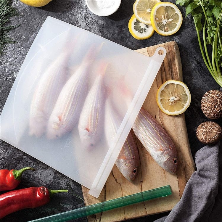 Silikonowe torebki do zamrażania (wielokrotnego użytku) Cuisine Pratique Polska