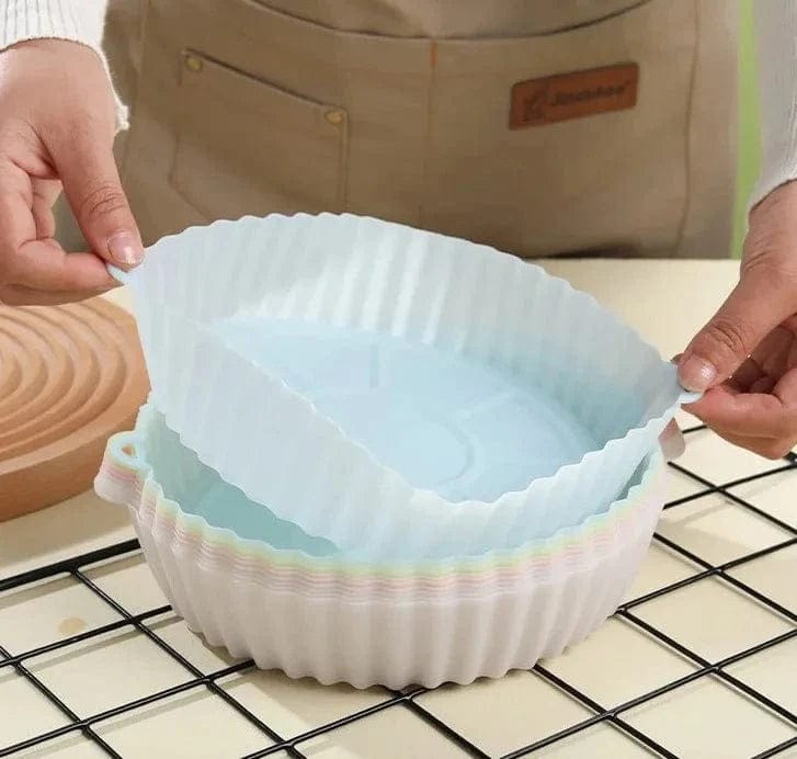 Silikonowy kosz do smażenia we frytkownicy powietrznej (18x20x4,5 cm) Cuisine Pratique Polska