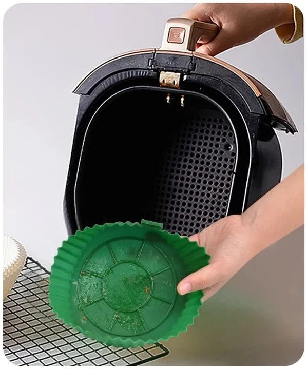 Silikonowy kosz do smażenia we frytkownicy powietrznej (18x20x4,5 cm) Cuisine Pratique Polska