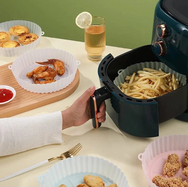 Silikonowy kosz do smażenia we frytkownicy powietrznej (18x20x4,5 cm) Cuisine Pratique Polska