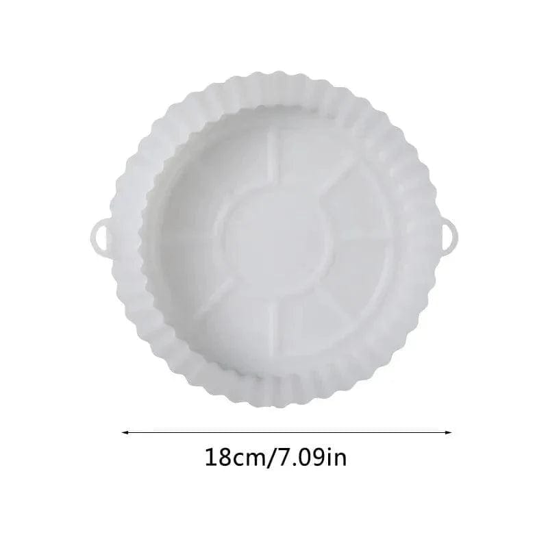 Silikonowy kosz do smażenia we frytkownicy powietrznej (18x20x4,5 cm) Cuisine Pratique Polska