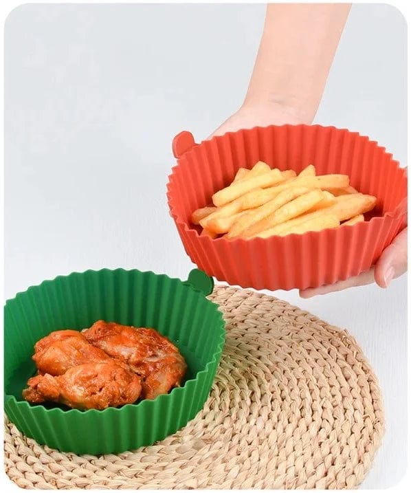 Silikonowy kosz do smażenia we frytkownicy powietrznej (18x20x4,5 cm) Cuisine Pratique Polska