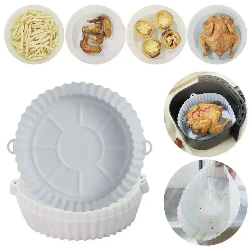 Silikonowy kosz do smażenia we frytkownicy powietrznej (19x22x6 cm) Cuisine Pratique Polska