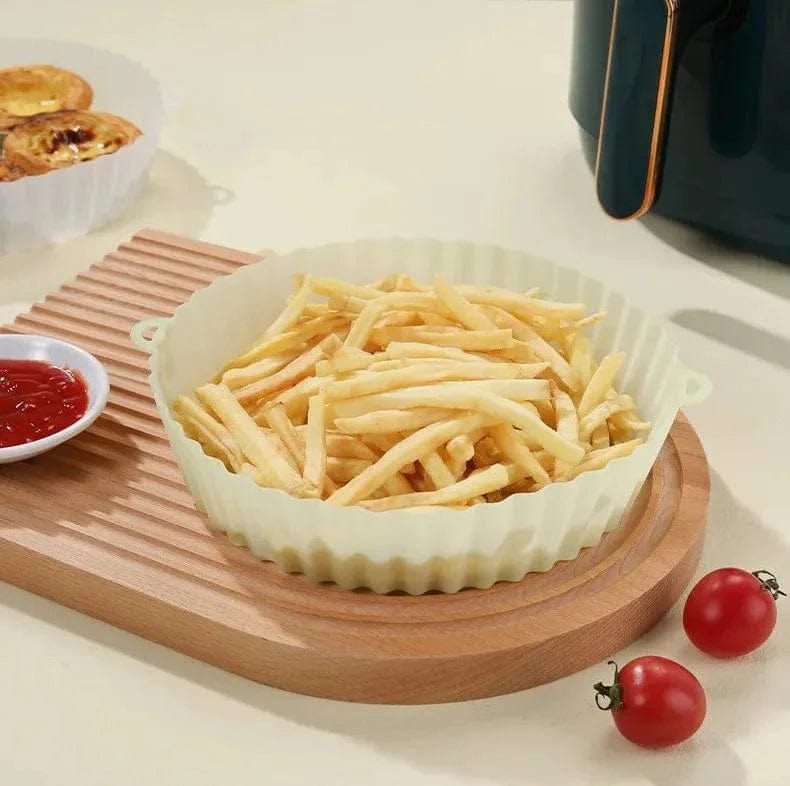 Silikonowy kosz do smażenia we frytkownicy powietrznej (19x22x6 cm) Cuisine Pratique Polska