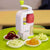 Spiralizer do warzyw 4 w 1 z przyssawką - nóż do cukinii Biały Cuisine Pratique Polska
