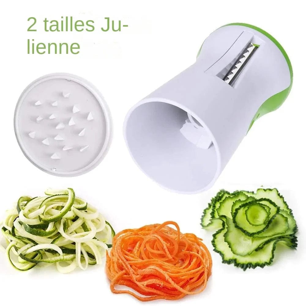 Spiralizer do warzyw ze stali nierdzewnej - krajalnica do spaghetti z cukinii Tytuł domyślny Cuisine Pratique Polska