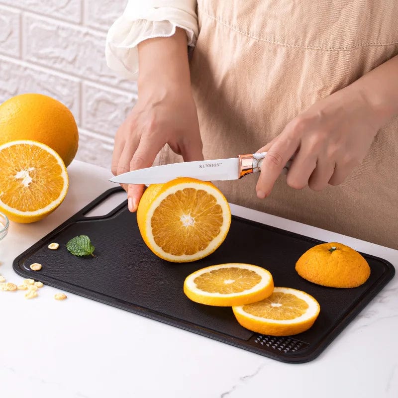 Wielofunkcyjna deska do krojenia z praską do czosnku Tytuł domyślny Cuisine Pratique Polska