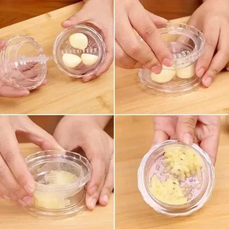 Wielofunkcyjna wyciskarka do czosnku - Pojemnik na czosnek Cuisine Pratique Polska
