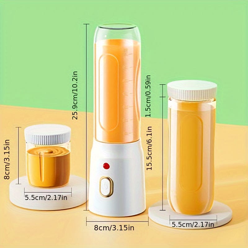 Wielofunkcyjny blender z akumulatorem USB: soki owocowe, warzywa, lody, smoothie Biały Cuisine Pratique Polska