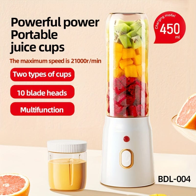 Wielofunkcyjny blender z akumulatorem USB: soki owocowe, warzywa, lody, smoothie Biały Cuisine Pratique Polska