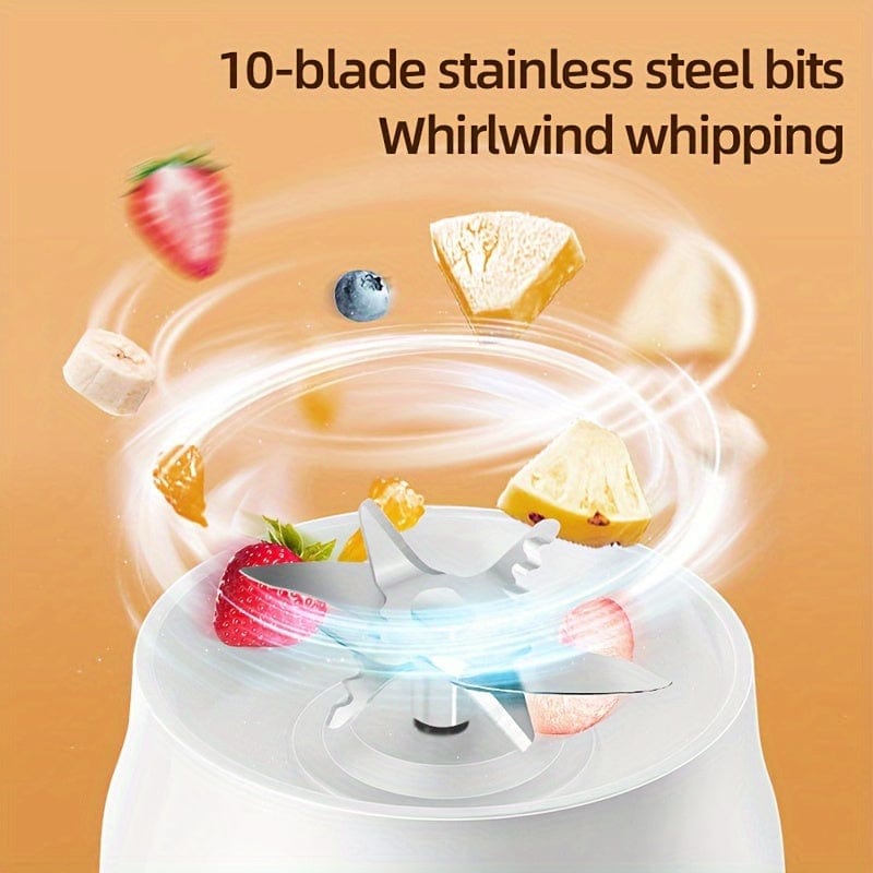 Wielofunkcyjny blender z akumulatorem USB: soki owocowe, warzywa, lody, smoothie Biały Cuisine Pratique Polska
