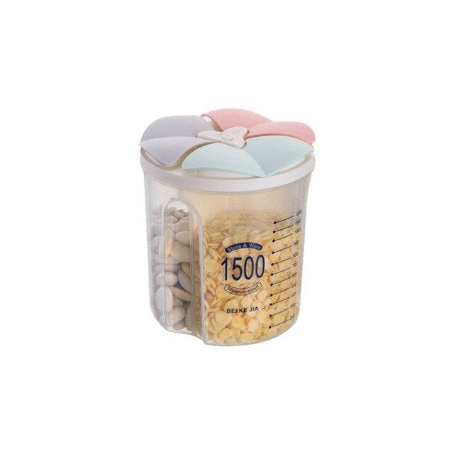 Wielokomorowe pojemniki do konserwacji i przechowywania 1500 ml | 3 komory Cuisine Pratique Polska