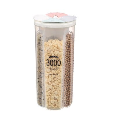 Wielokomorowe pojemniki do konserwacji i przechowywania 3000 ml | 4 komory Cuisine Pratique Polska