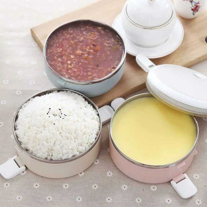 Wielokomorowy cylindryczny pojemnik na lunch Cuisine Pratique Polska