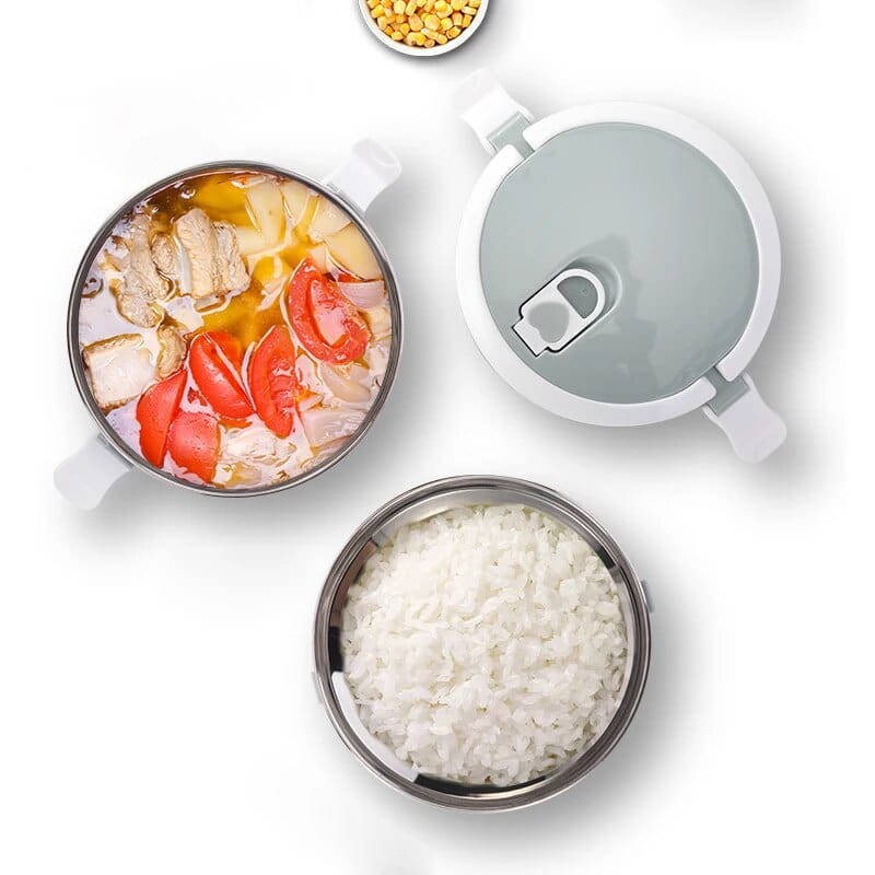 Wielokomorowy cylindryczny pojemnik na lunch Cuisine Pratique Polska