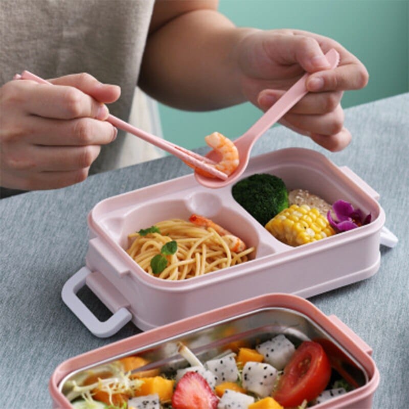 Wodoodporny pojemnik na lunch ze sztućcami Cuisine Pratique Polska