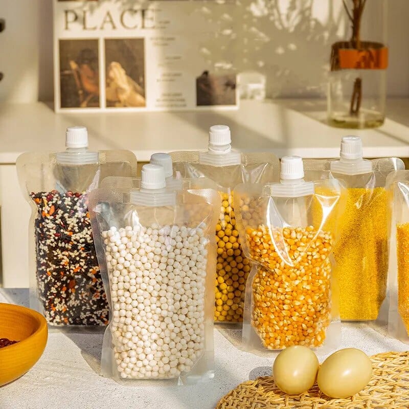 Worki konserwacyjne z uchwytem i zamykanym wlewem (10 worków) Cuisine Pratique Polska