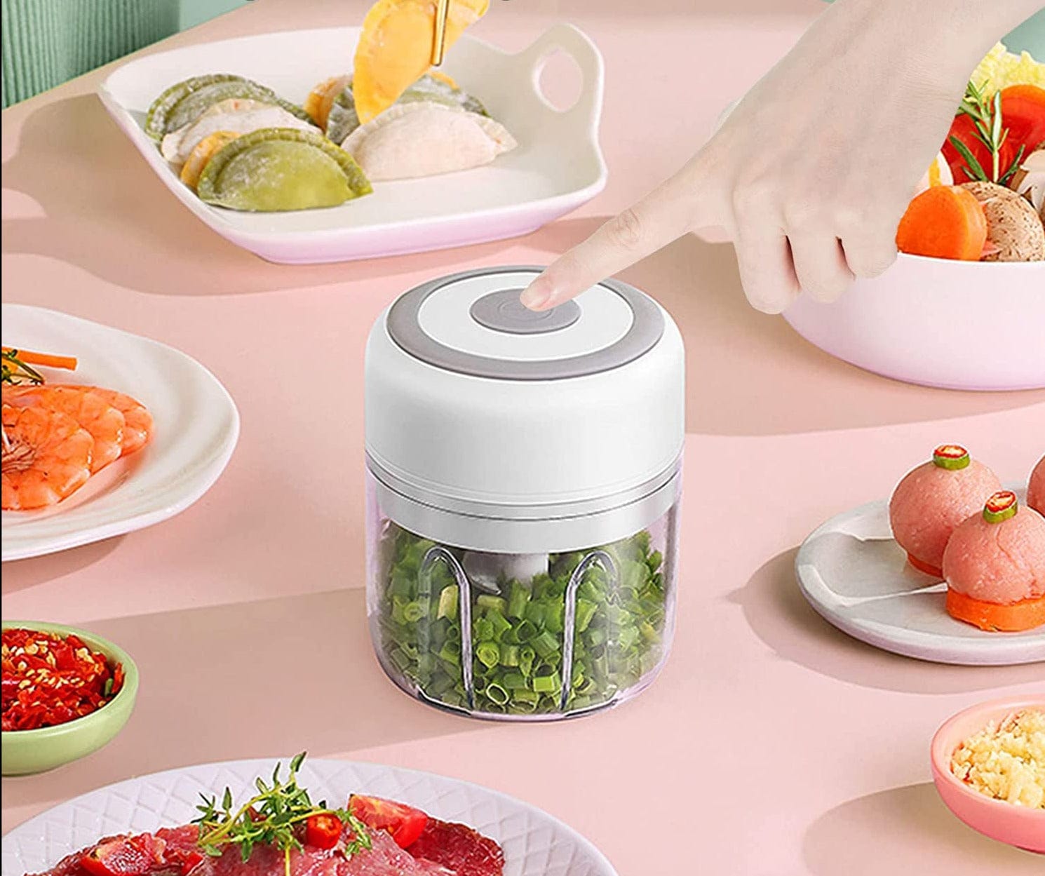 Wszechstronny mini rozdrabniacz elektryczny Cuisine Pratique Polska