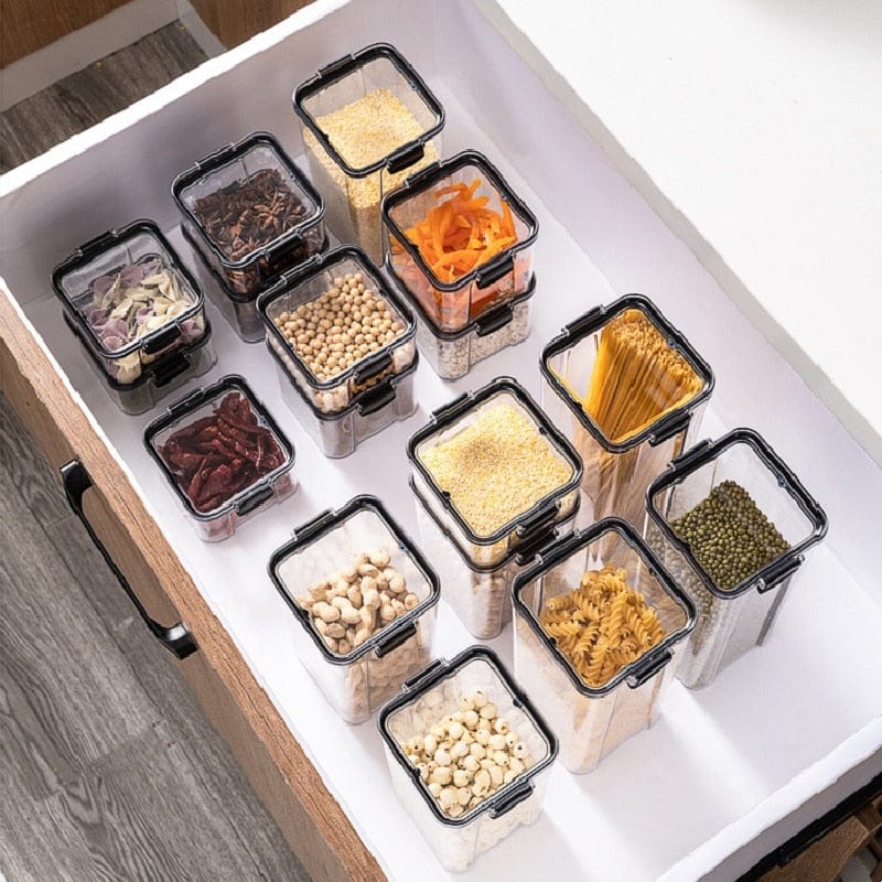 Zestaw 5 hermetycznych pudełek, które można układać jedno na drugim Tytuł domyślny Cuisine Pratique Polska